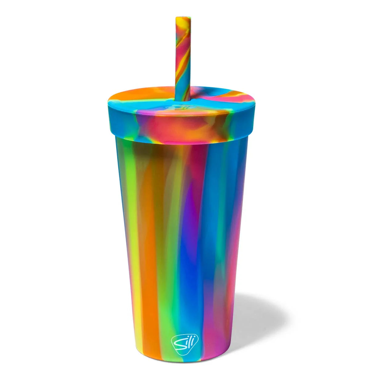 Silicone 22 Oz Straw Tumbler