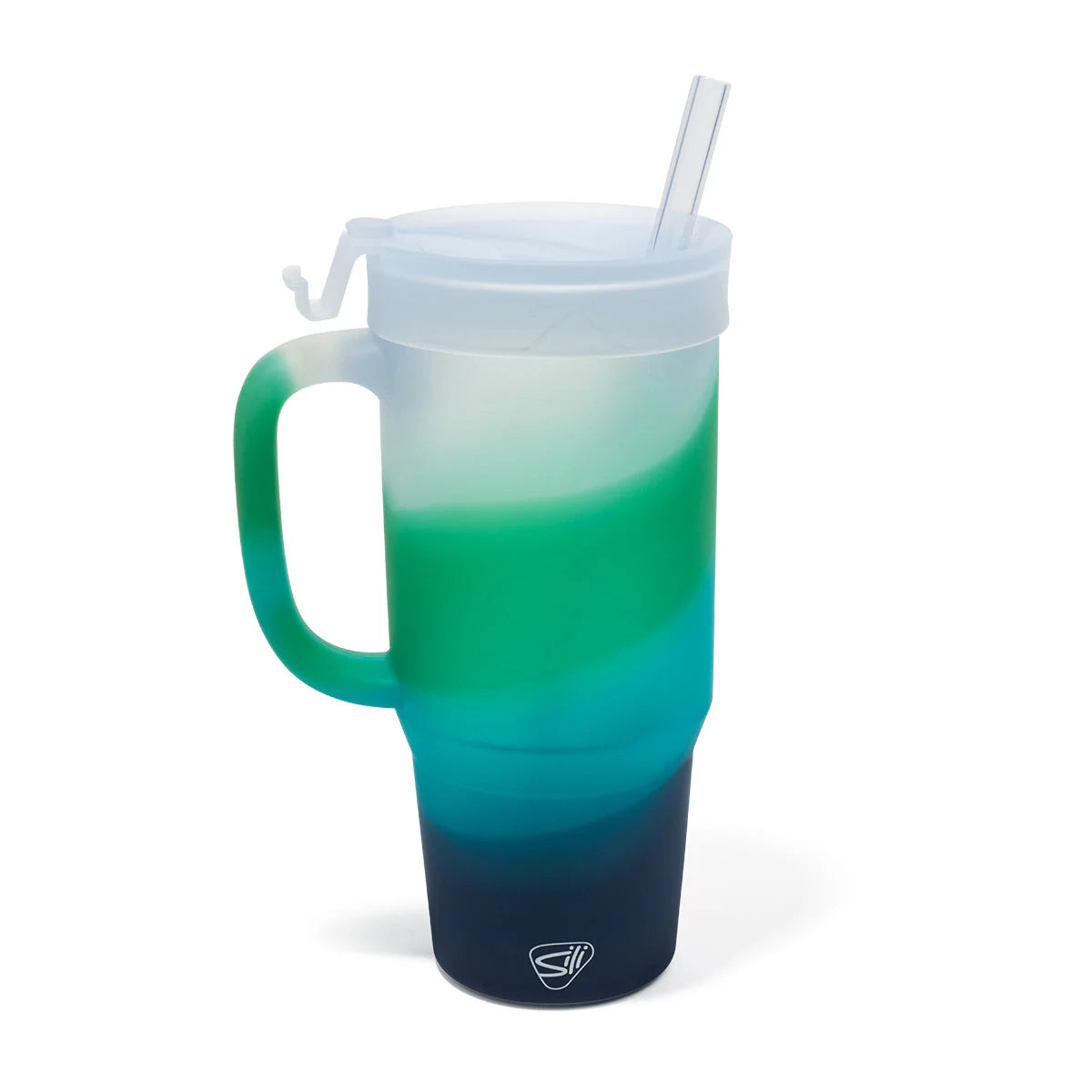 Silicone 32 Oz Humbler (Handled Straw Tumbler)