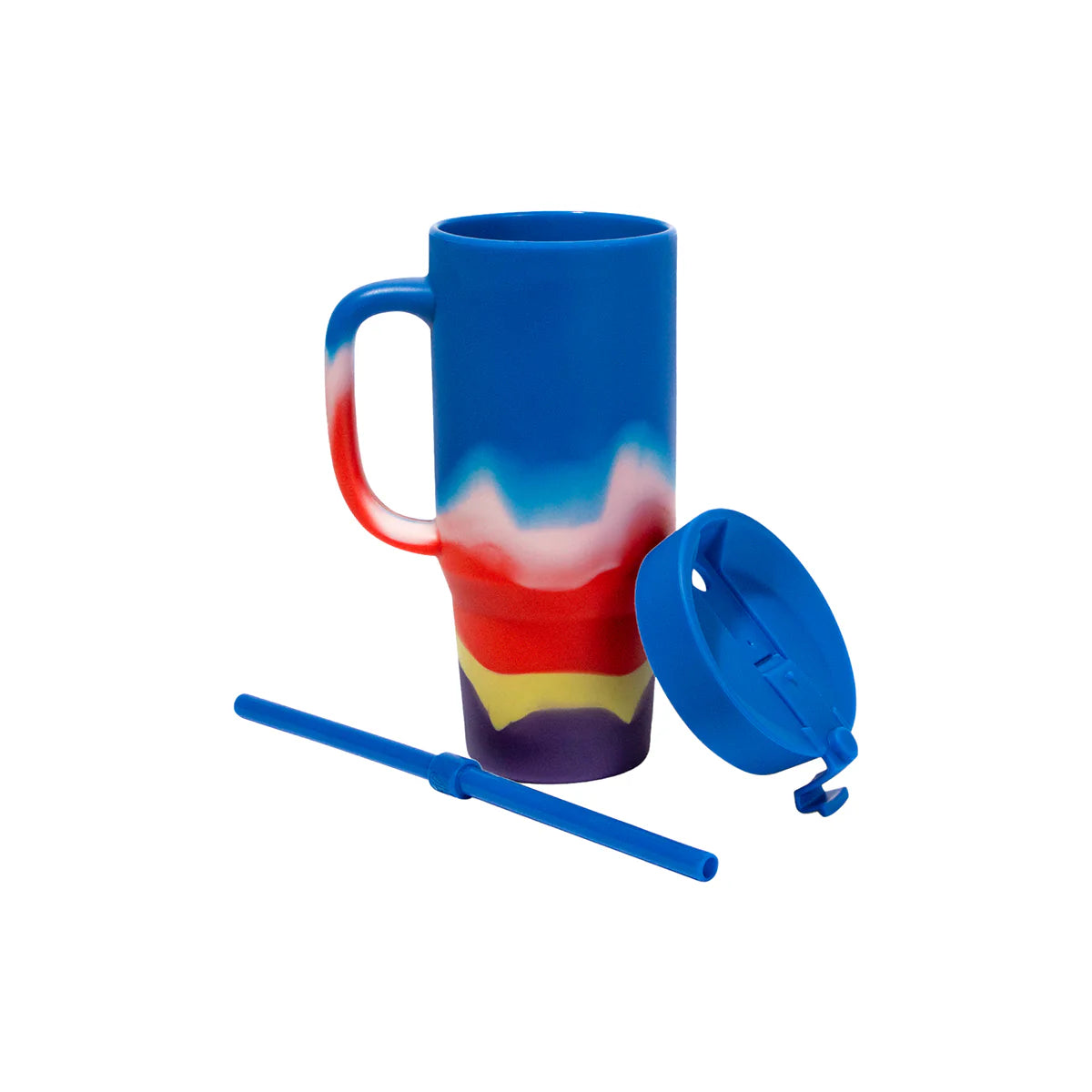 Silicone 32 Oz Humbler (Handled Straw Tumbler)