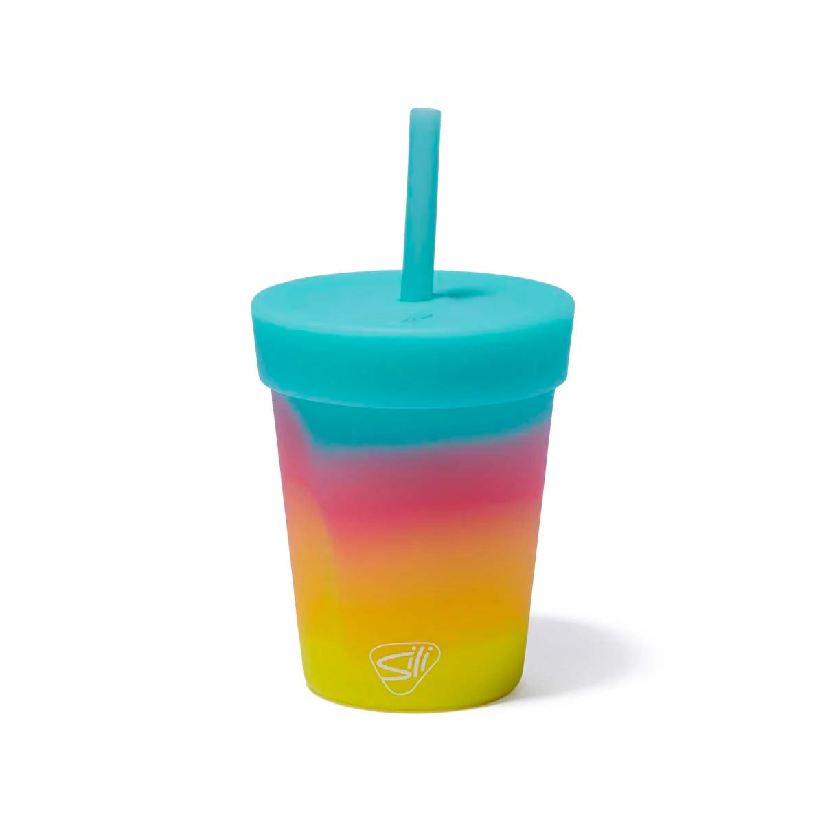 Silicone 8 Oz Kids Straw Tumbler