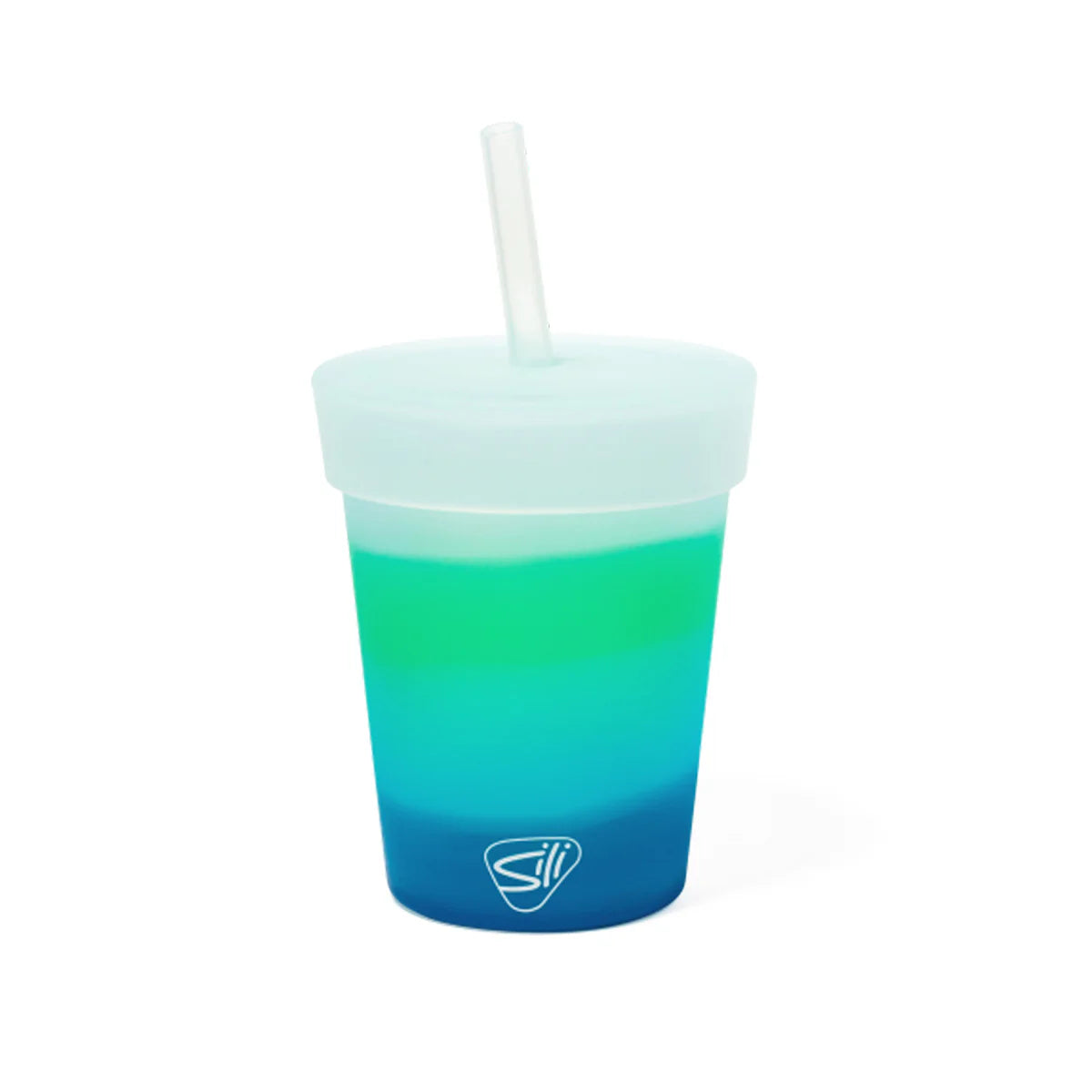 Silicone 8 Oz Kids Straw Tumbler