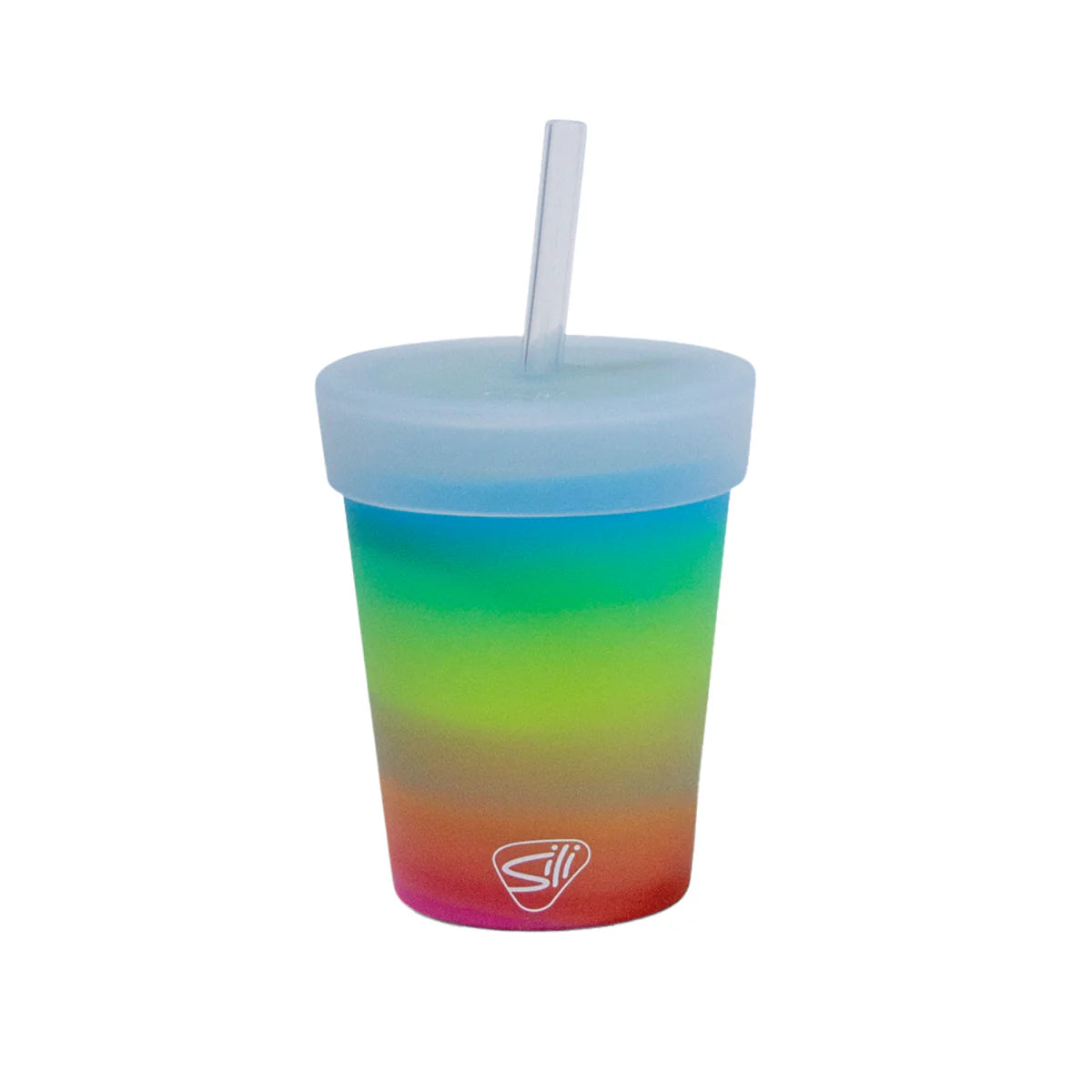 Silicone 8 Oz Kids Straw Tumbler